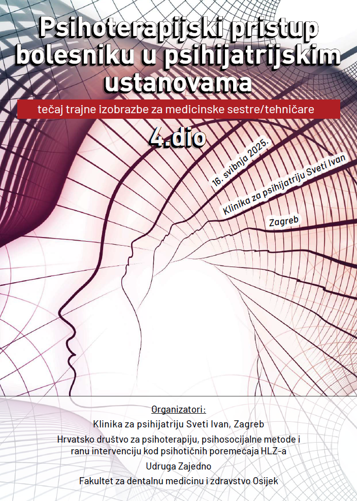 Psychotherapeutic approach to the patient in psychiatric institutions - Part 4